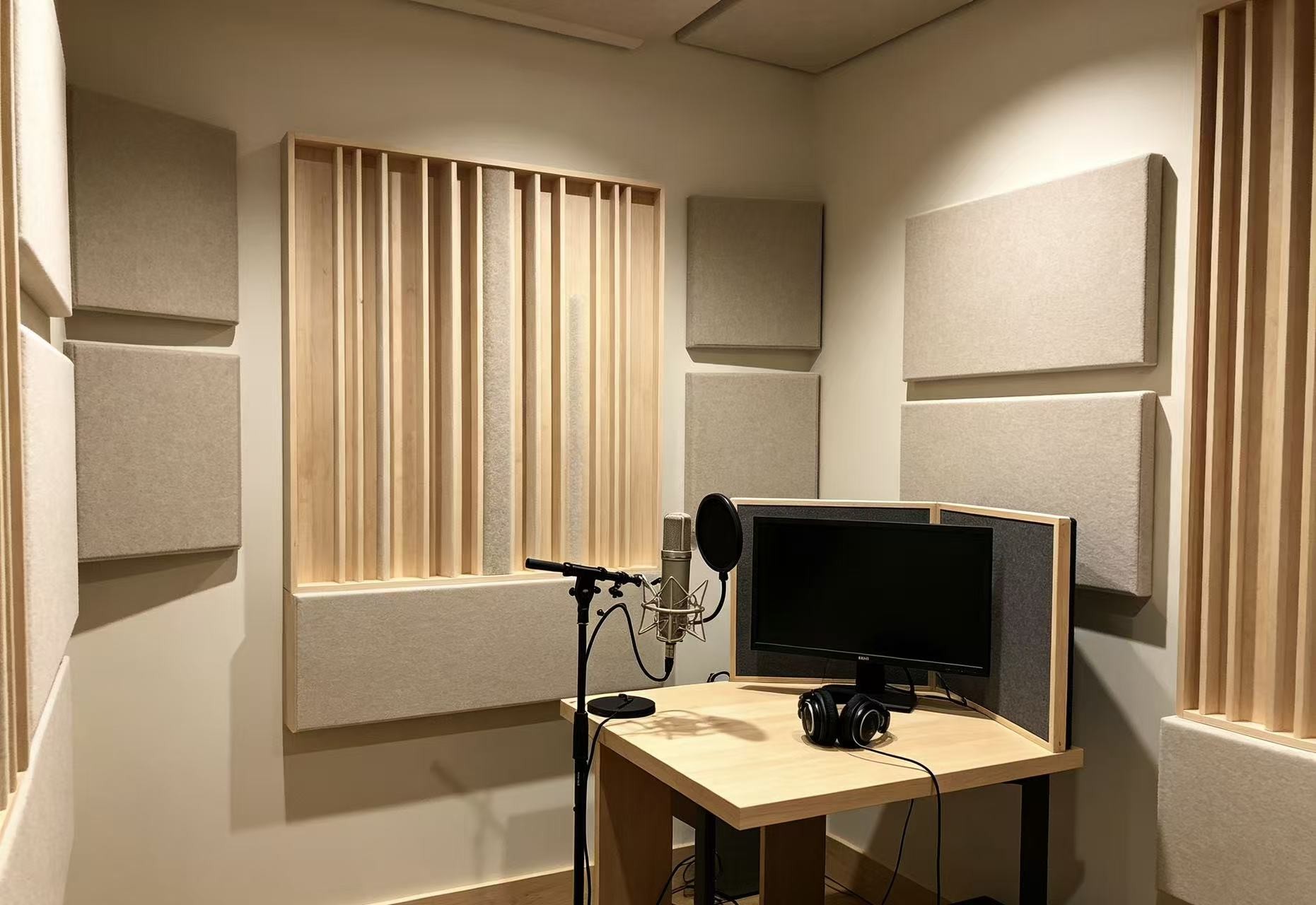 上海錄音室：錄音室本底噪聲怎么壓，吸音板和浮筑地面怎么配合？