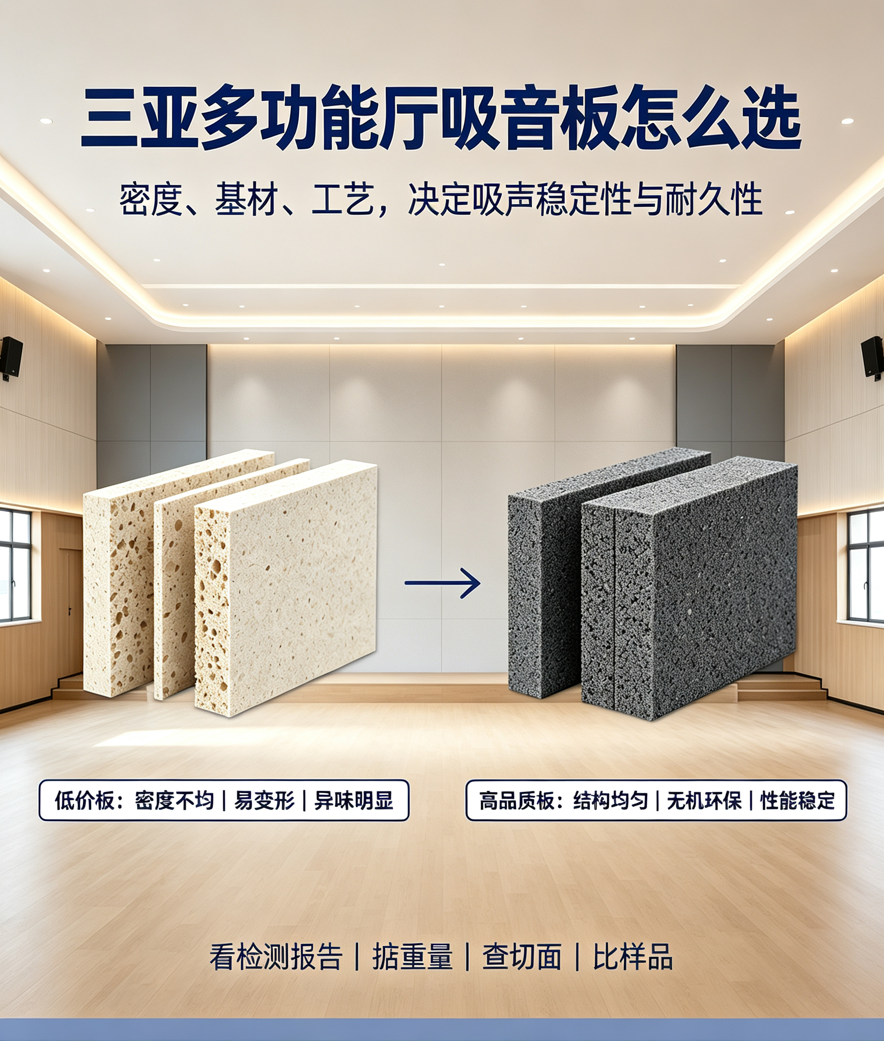 上海音樂教室：吸音板能用多少年？耐用性看哪些因素？