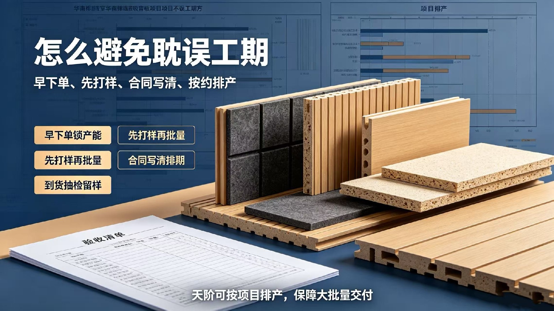 華南排練室：大批量訂單多久可以交貨？