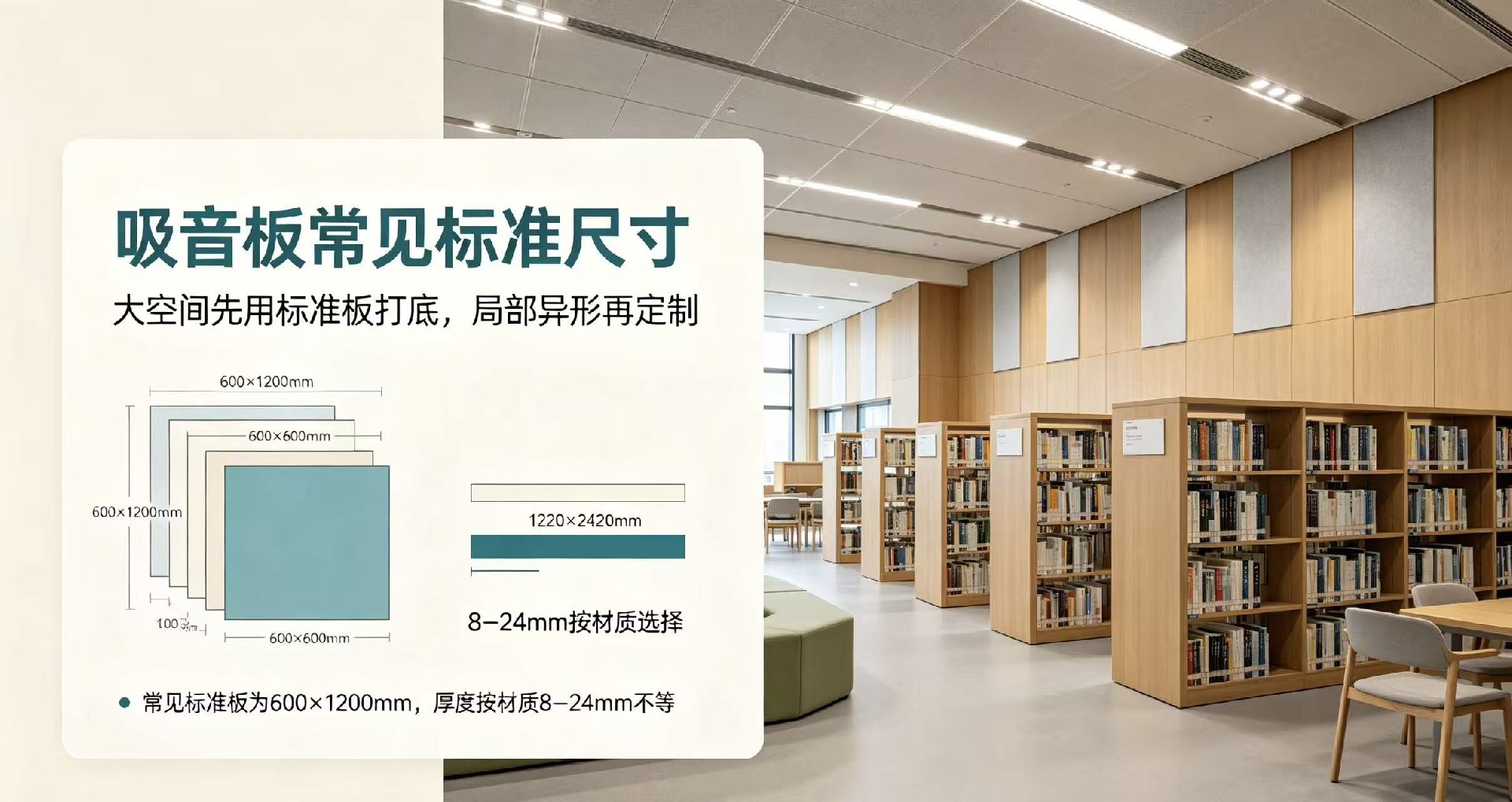南方圖書館吸音板上墻，基層含水率不檢測真的沒問題嗎？